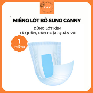 Miếng lót bổ sung tiết kiệm Canny dán vào tã quần, tã dán hoặc quần vải