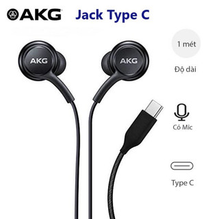 Tai nghe có dây akg jack 3.5mm, tai nghe s8 s9 s10