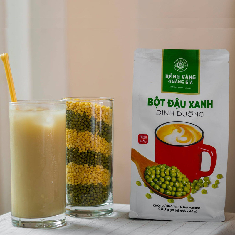 Bột Đậu Xanh Dinh Dưỡng 400g Rồng Vàng Hoàng Gia