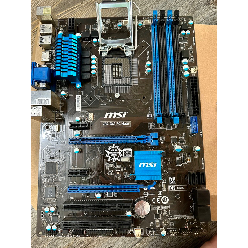 Main MSI Z87 g41 pc-mate socket 1150 + fe sử dụng cho i3,i5,i7 4xxx