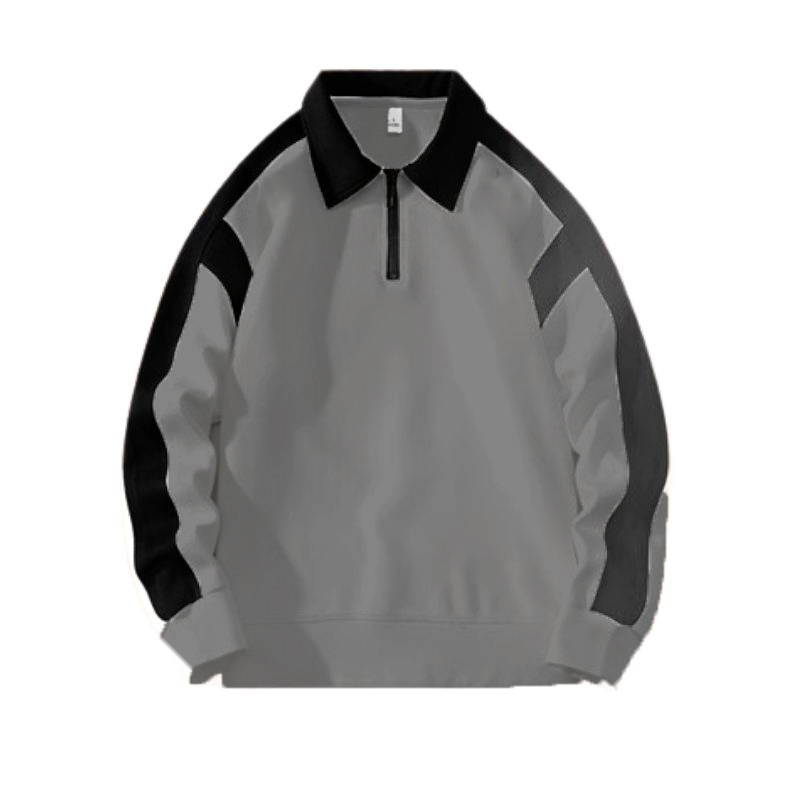 Áo Sweater Polo Nỉ Nam Nữ Dài Tay Unisex Tay Phối Viền Khóa Kéo Cổ Thời Trang Zenkonu TOP NAM 278V3