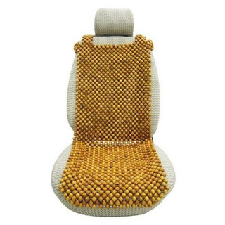 Lót ghế xe ô tô hạt gỗ pơ mu hạt 1.8cm
