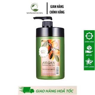 Hấp dầu thảo dược argan phục hồi tóc hư tổn 1000g myphamtocspa