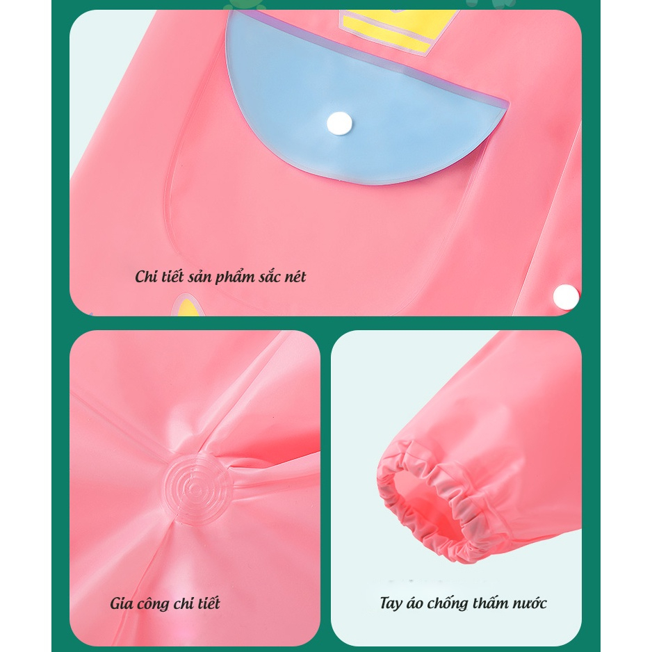 Áo mưa trẻ em cho bé trai , bé gái cao  từ 80cm- 140 cm - Boro Sport