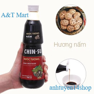 Nước tương chin su chai 330ml Mẫu Mới