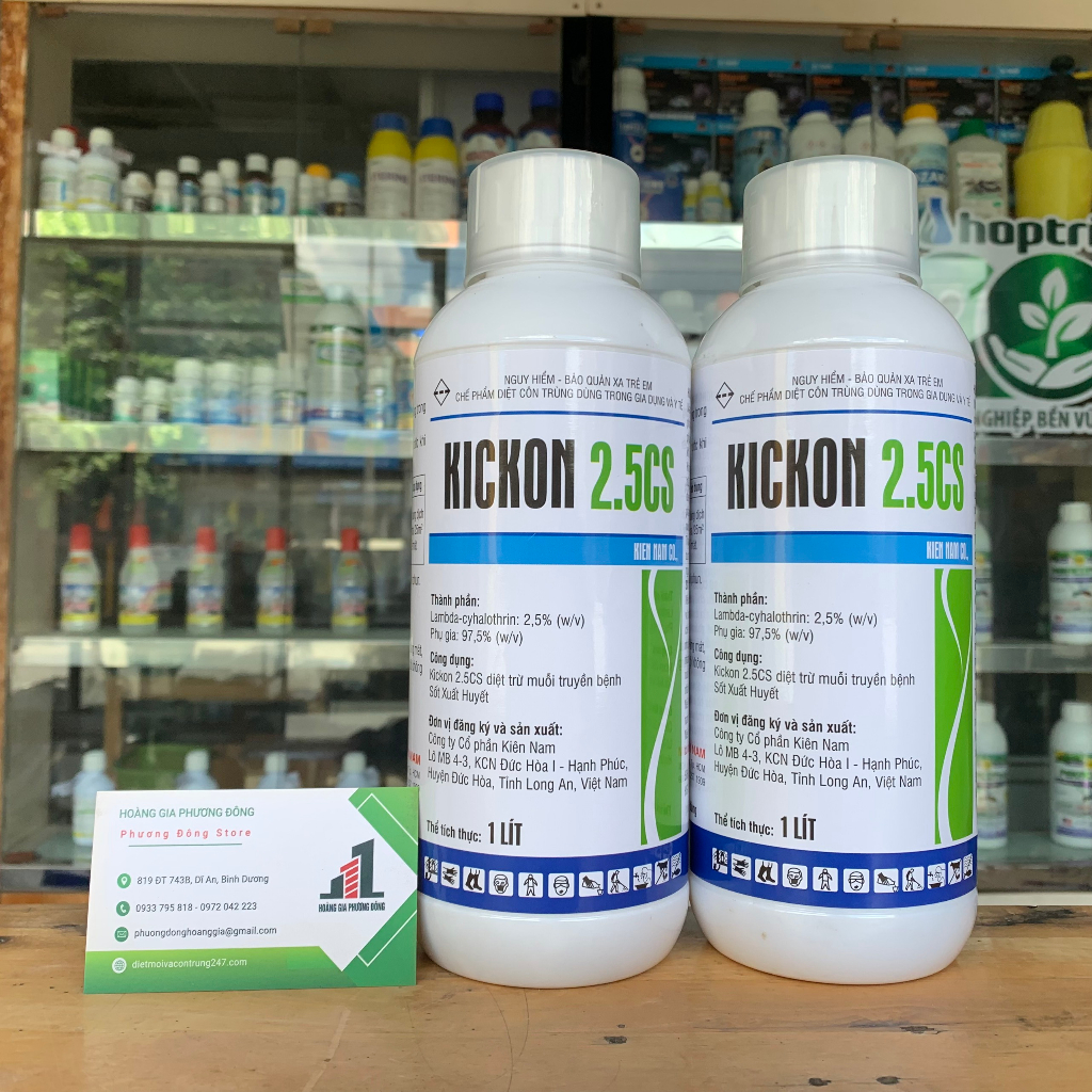 Thuốc diệt muỗi và côn trùng Kickon 2.5CS
