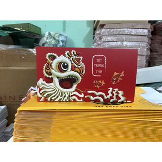 Combo 10h 2 banh lân đỏ +thỏ vàng