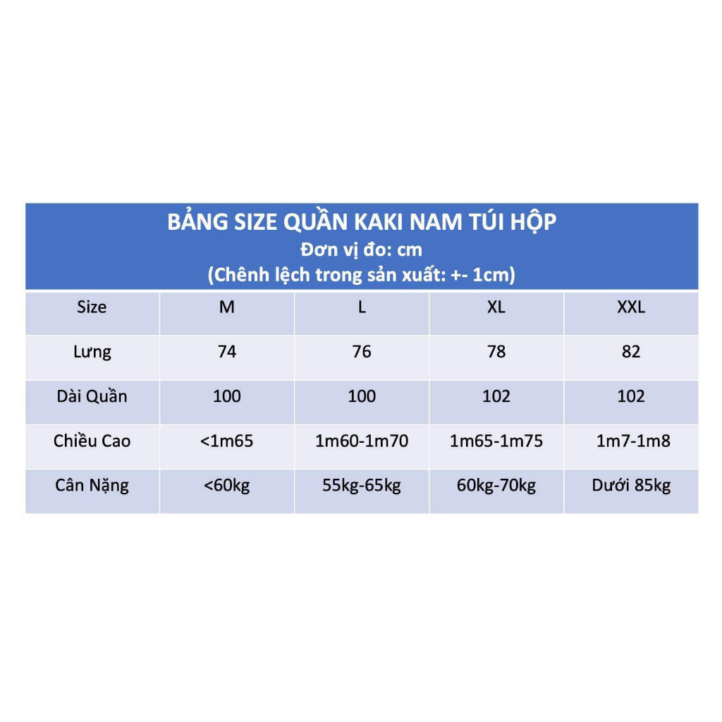 QUẦN DÀI KHAKI TÚI HỘP 2H.UNISEX_STORE