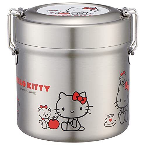 -Hộp cơm giữ nhiệt kháng khuẩn 600ml Hello Kitty