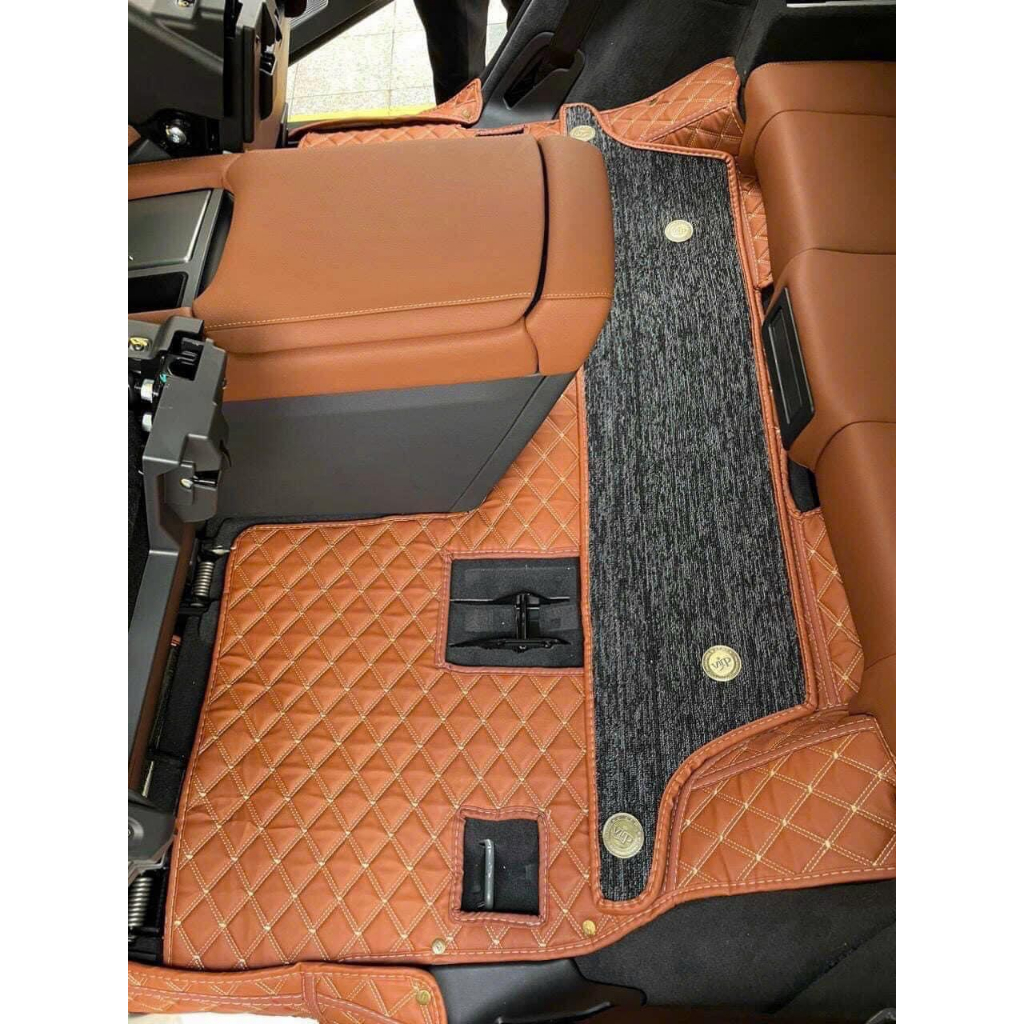 Lót sàn 5D 6D cao cấp cho Vinfast VF9 chống nước không mùi trải kín sàn xe