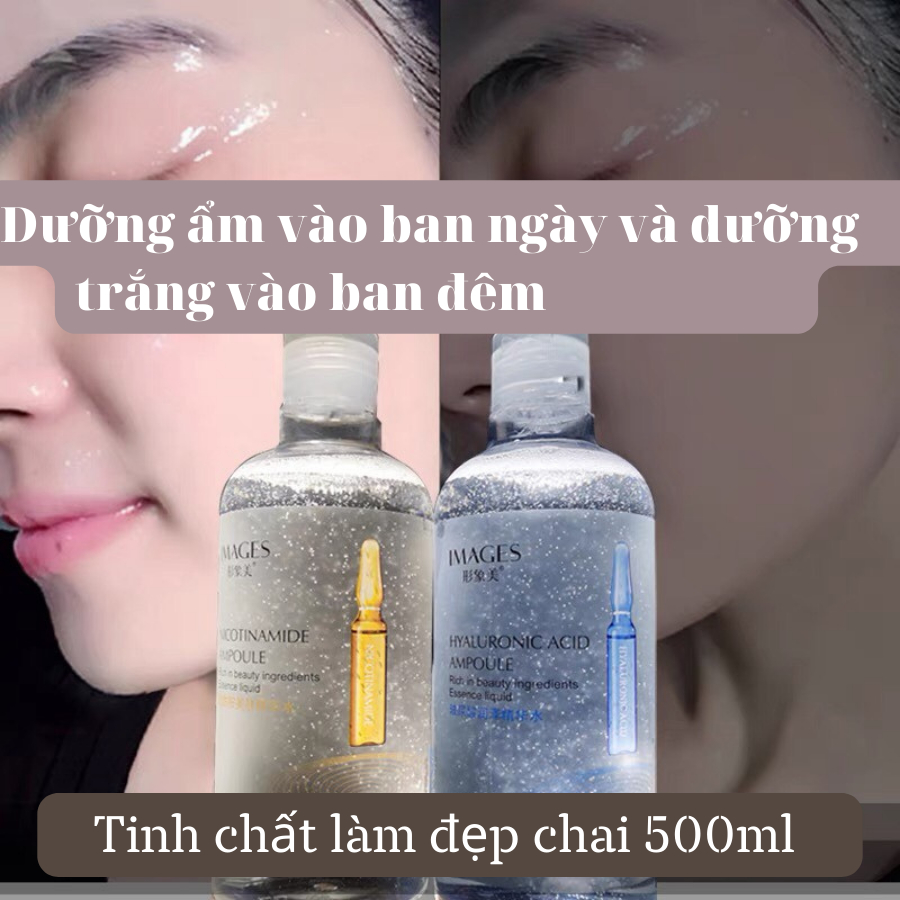 300ml Toner, Nước Hoa Hồng Tinh Chất Cấp Nước Dưỡng Ẩm Cho Da Chiết Xuất Hyaluronic Acid