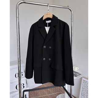 BỘ BLAZER FORM RỘNG- CHUOTCONG VZ11