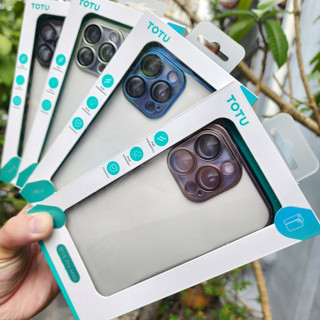 Ốp lưng TOTU viền màu cho iPhone 15 , 15 Pro, 15 Plus, 15 Pro Max bảo vệ cụm và mắt Camera siêu đẹp