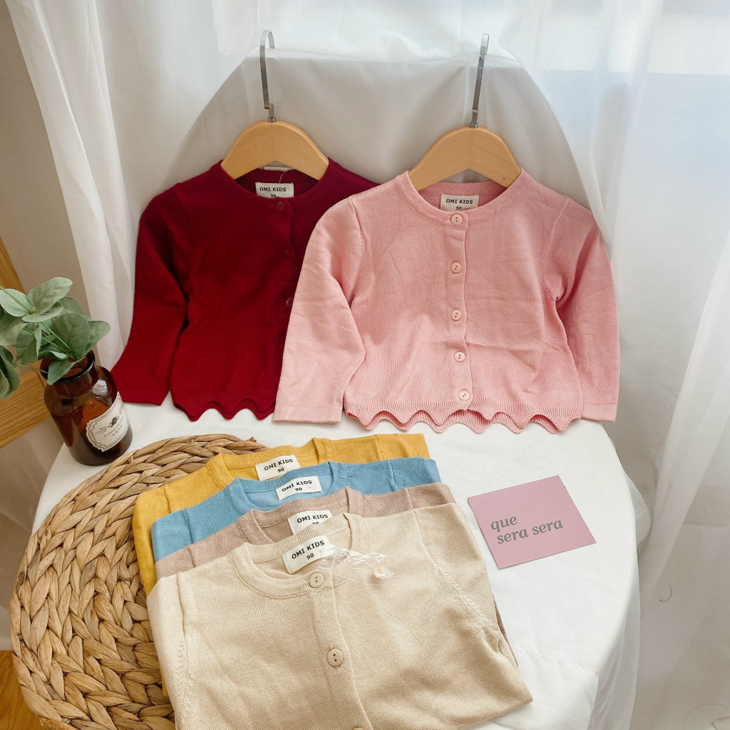 Áo khoác cadigan len dư xịn