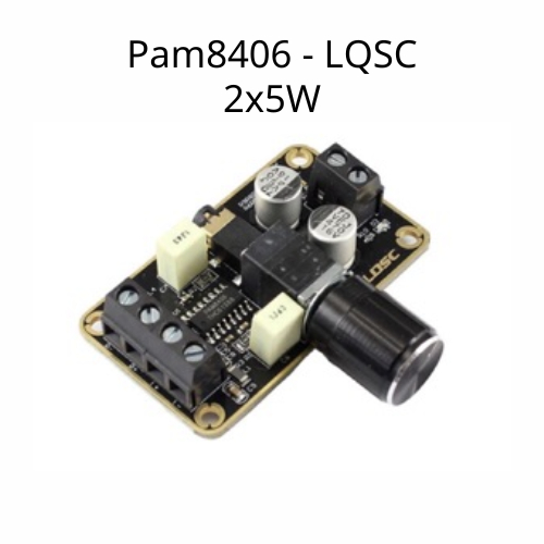 Mạch Khuếch Đại Âm Thanh Kỹ Thuật Số Pam8406 5wx2 Class D LQSC