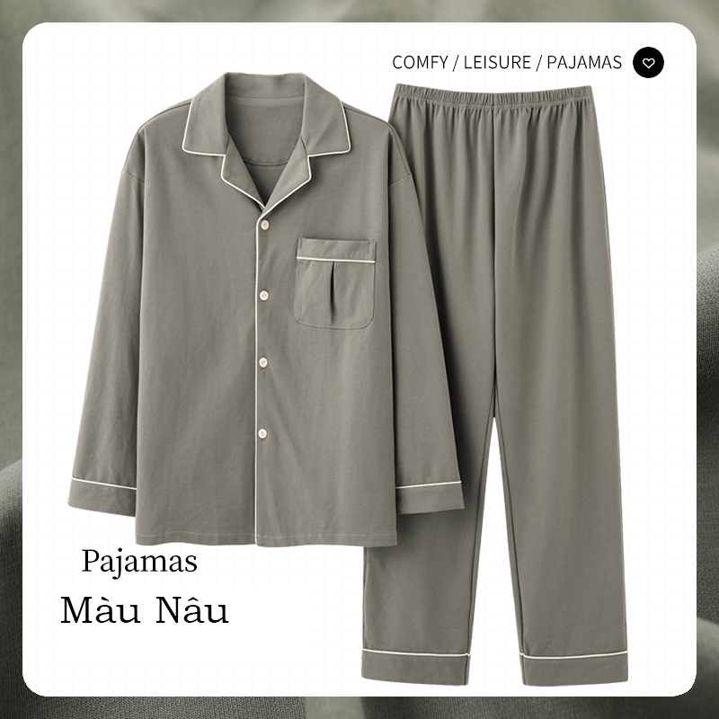 Bộ đồ ngủ nam thoải mái,bộ đồ mang đến sự thoải mái khi ngủ