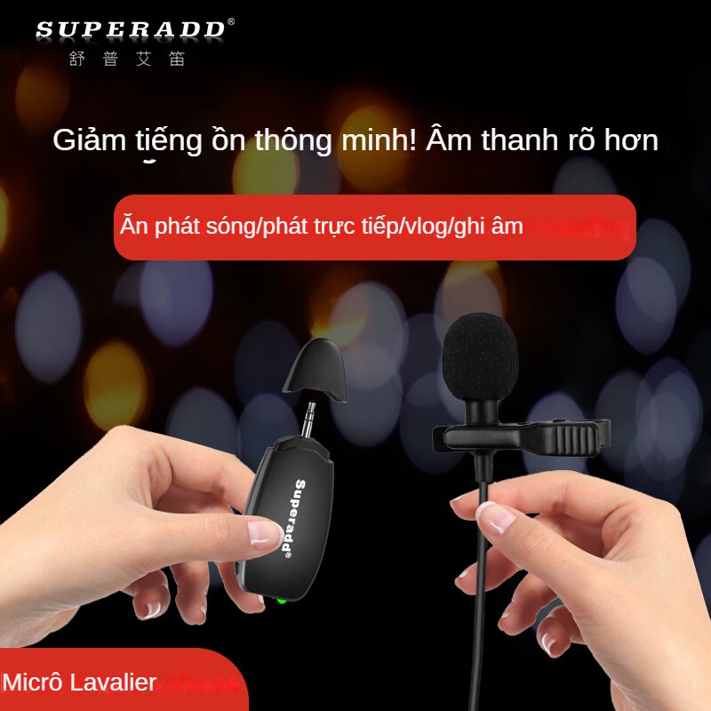 Viewready còn hàng】COD】tai nghe UHF Micrô không dây Kẹp cài áo micro, Micro cầm tay.ghép Mic cho Loa giáo viên giọng nói