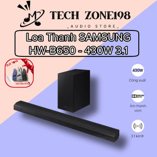 Loa thanh samsung hw-b650/xv công suất 430w 3.1 kênh - hàng chính hãng - bảo hành 12 tháng