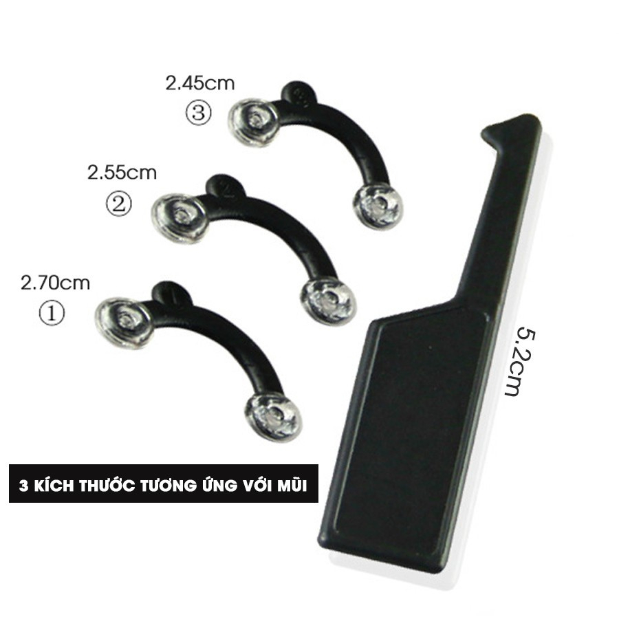 Combo 3 bộ sụn nâng mũi 3D High Stealth Hàn Quốc