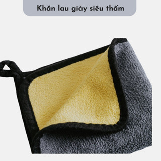 <Hàng Tặng Kèm> Khăn lau giày siêu thấm hút Micro Fiber