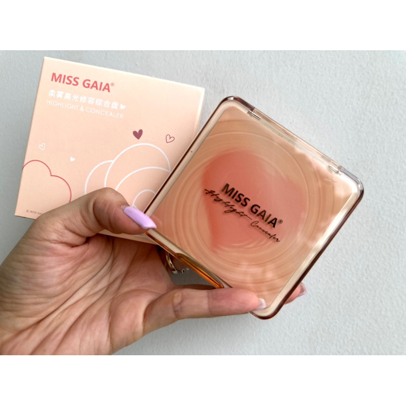 Bảng phấn bắt sáng và tạo khối Miss Gaia