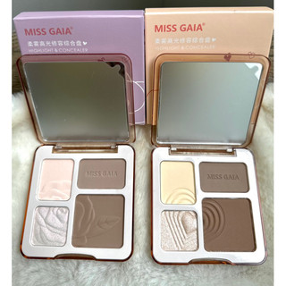 Bảng phấn bắt sáng và tạo khối Miss Gaia