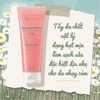 [Auth Pháp] TẨY DA CHẾT VẬT LÝ AVENE GENTLE EXFOLIATING GEL DẠNG HẠT MỊN CHO DA NHẠY CẢM
