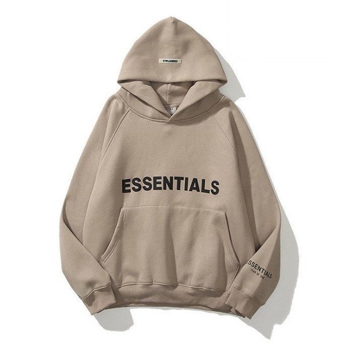 ÁO HOODIE NAM NỮ, ÁO KHOÁC NỈ IN HÌNH CHỮ ESSETIALS FROM RỘNG DÀI TAY