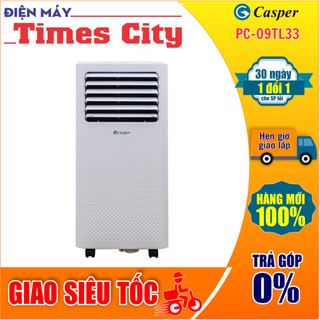 Điều hòa cây, điều hoà di động Casper 9000BTU PC-09TL33 hàng Thái Lan bảo hành 3 năm tại nhà