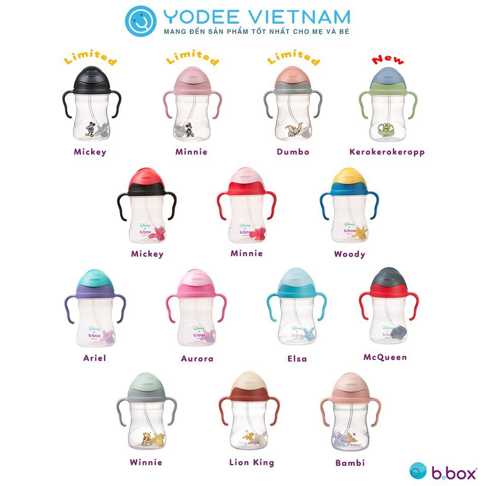 Bình uống nước B.Box Úc chính hãng