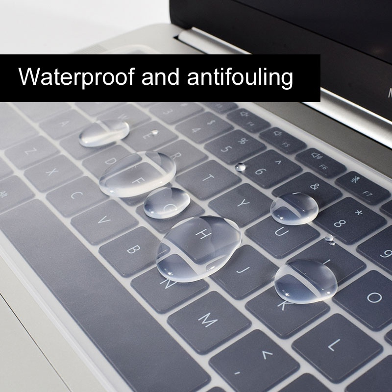 Miếng Phủ Bàn Phím Laptop 13 -14 in & 15 - 17 & 12 & 10 inch Silicon Chống Nước, Chống Bụi Bẩn, Chống Bám Dơ - Paolu