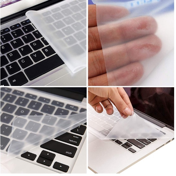 Miếng Phủ Bàn Phím Laptop 13 -14 in & 15 - 17 & 12 & 10 inch Silicon Chống Nước, Chống Bụi Bẩn, Chống Bám Dơ - Paolu