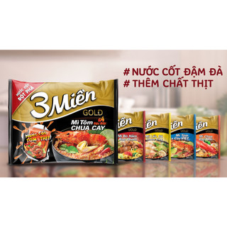 1 gói mì tôm bất kỳ