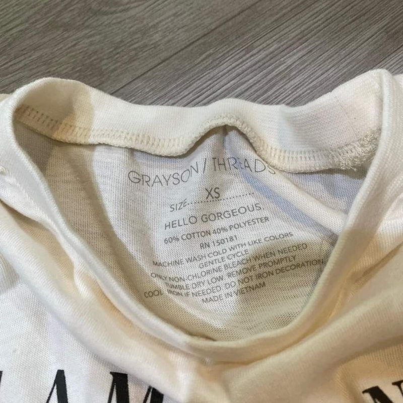 Áo thun cotton Grayson họa tiết giáng sinh