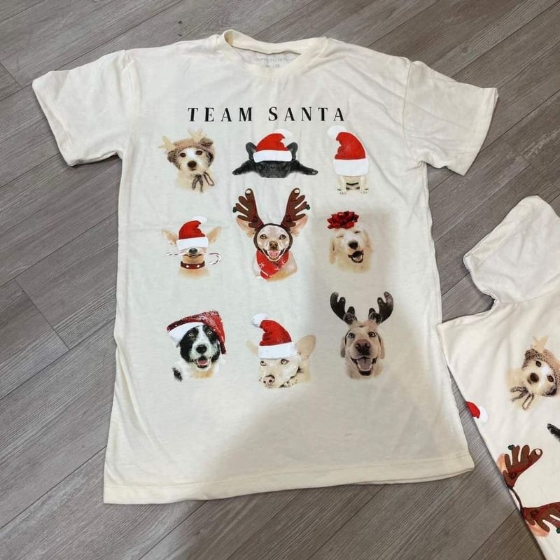 Áo thun cotton Grayson họa tiết giáng sinh