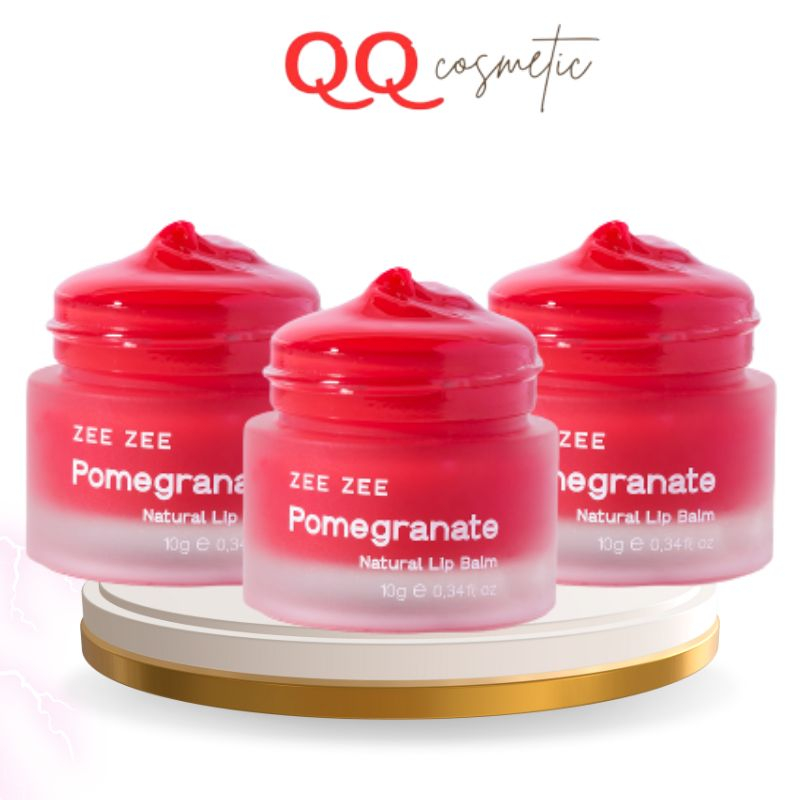 Dưỡng Môi ZEE ZEE Lựu Đỏ 10g Giúp Môi Hồng Hào Căng Mọng