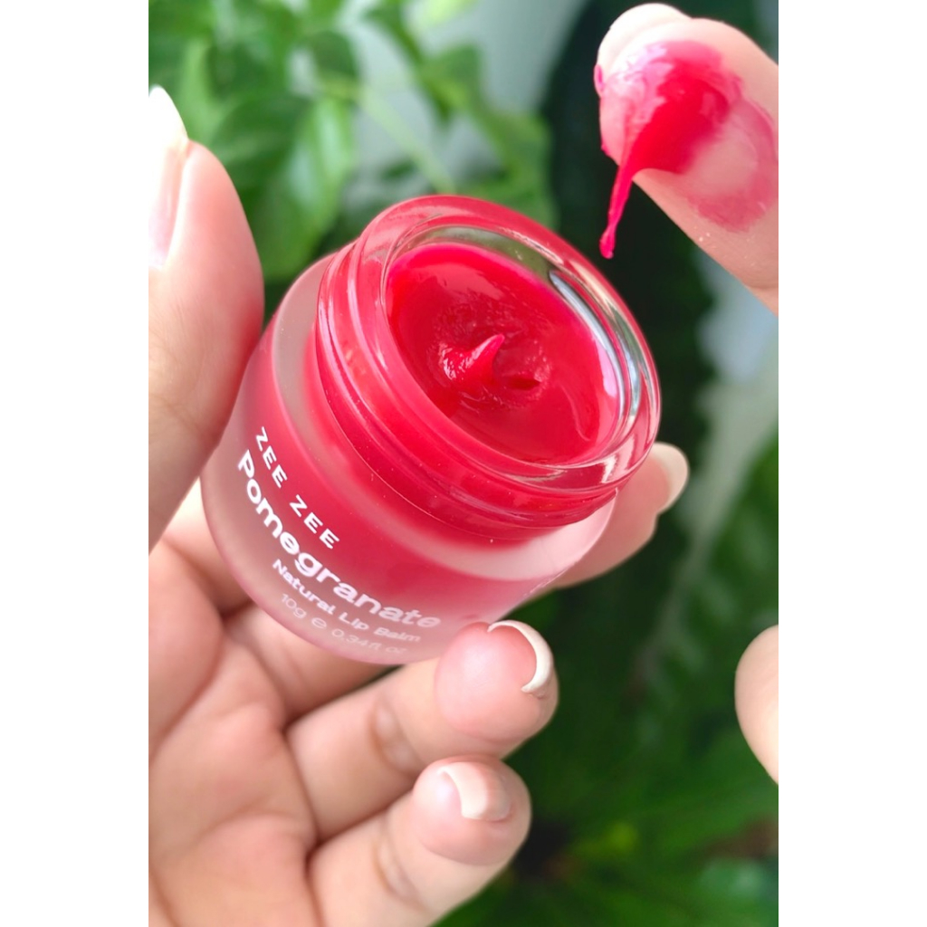 Dưỡng Môi ZEE ZEE Lựu Đỏ 10g Giúp Môi Hồng Hào Căng Mọng