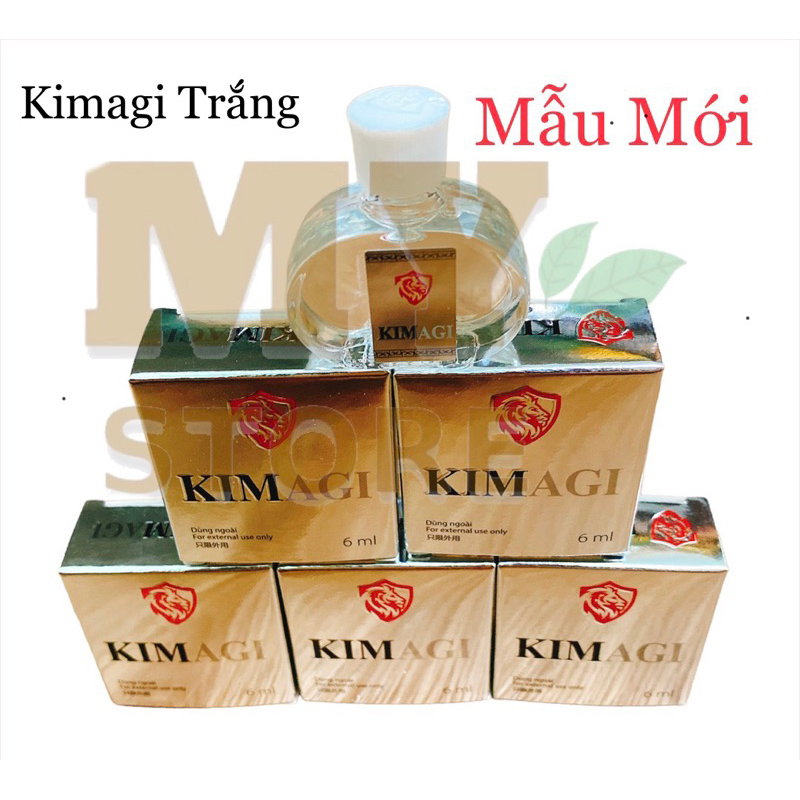 Dầu Gió Kimagi Trắng/Xanh 6ml-Công Ty Dược Agimexpharm