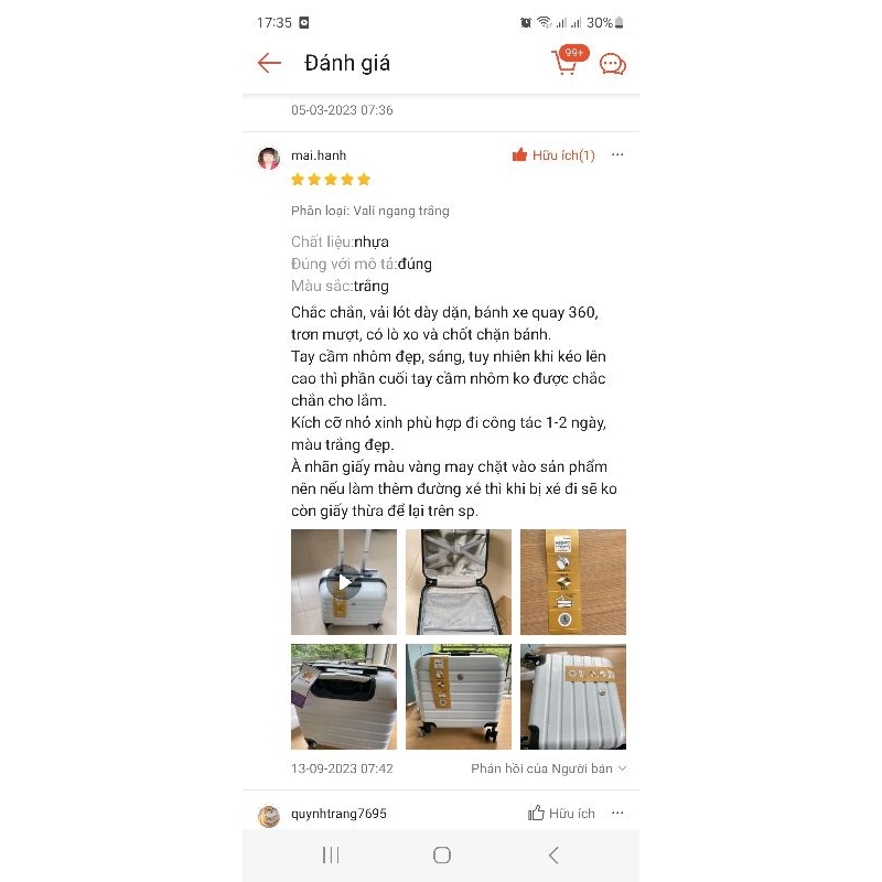 VALI size 16 INCH vali KÉO NHỰA DẺO HÙNG PHÁt