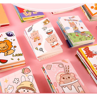 10 sổ gấu cầm tay- sổ chibi