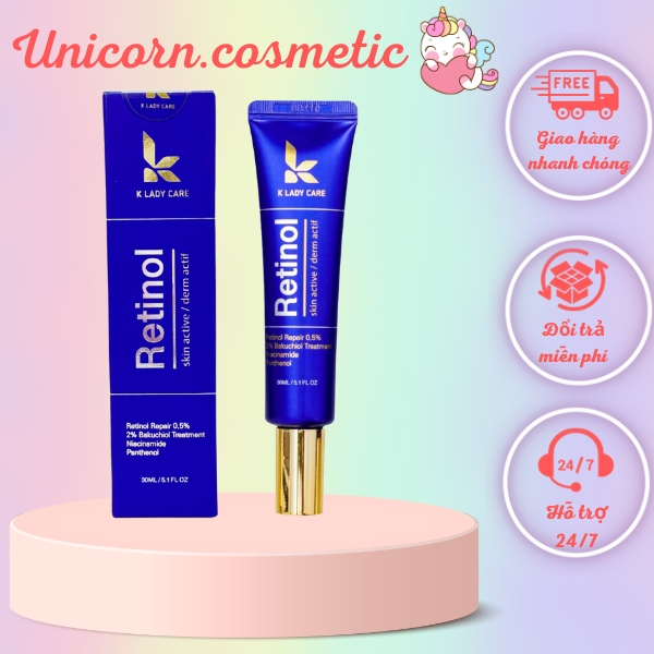 Kem dưỡng Retinol K Lady Care 30ml,Giảm mụn, kiểm soát dầu nhờn, cấp ẩm, làm mờ thâm nám | BigBuy360 - bigbuy360.vn