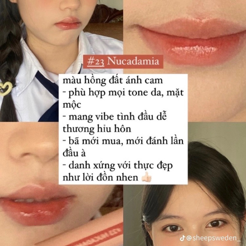 Son tint lì Romand Juicy Lasting Tint Ripe Fruit 5.5g