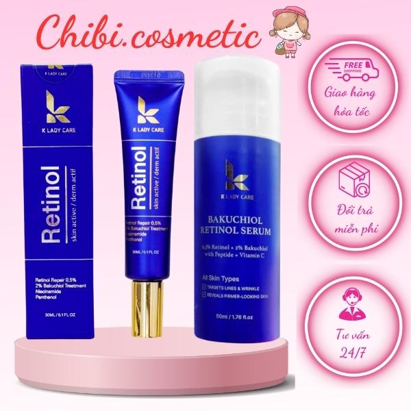 Combo Kem Dưỡng + Serum K lady 2% - Chống Lão Hóa,Tái Tạo Da,Ngăn Ngừa Mụn