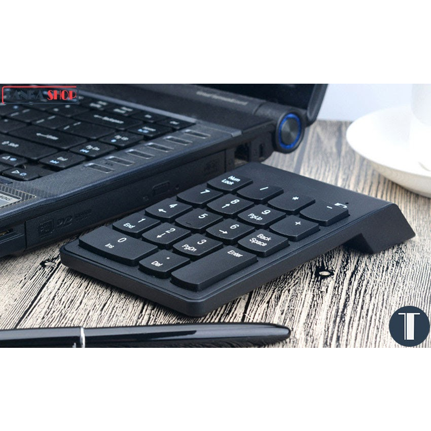 Bàn Phím Số Rời R8-1810 Cổng USB Dùng Cho PC, Laptop