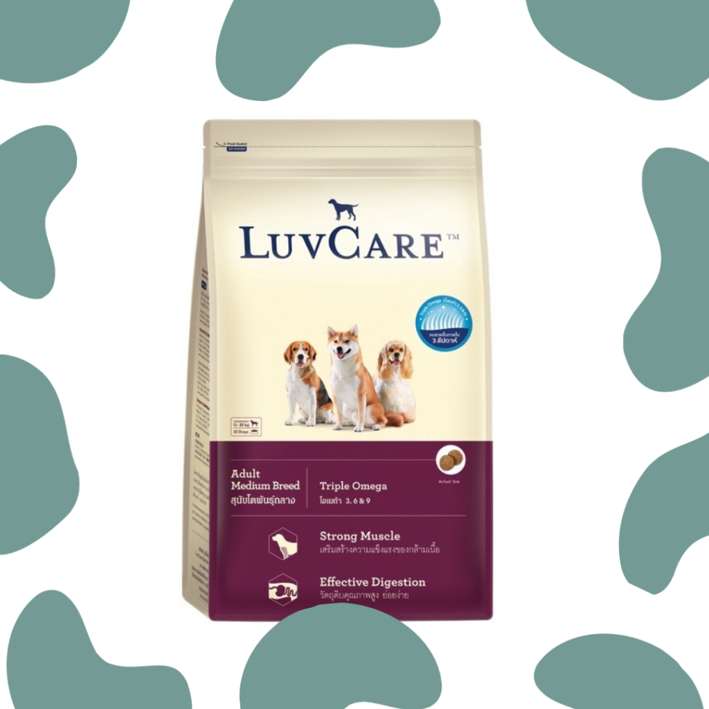 Hạt Luvcare Adult giúp cải thiện da và lông dành cho chó trưởng thành