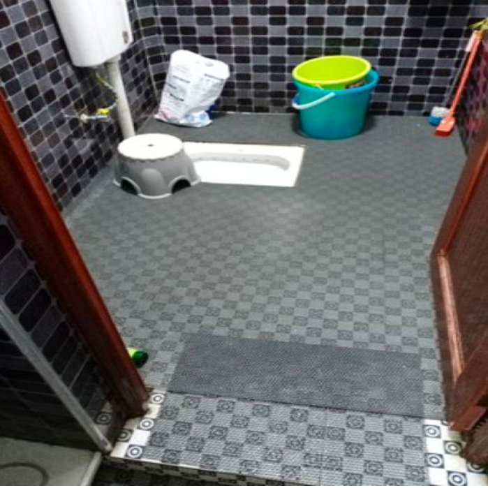 Thảm chống trơn trượt lót sàn phòng tắm, phòng bếp, khu vực ẩm ướt 1,2X1,0m an toàn sạch sẽ. Tiện lợi.
