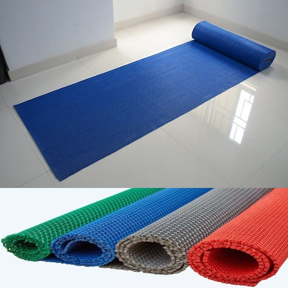 Miếng lót sàn chống trơn cho nhà tắm, nhà vệ sinh, nhà bếp và các khu vực ẩm ướt 0.9m X 1m an toàn sạch sẽ.