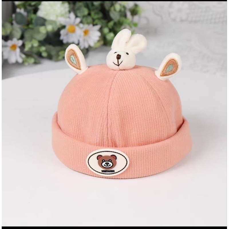 Mũ hiphop cho bé từ 0 đến 4 tuổi in hình hoạt hình thỏ con dễ thương siêu xinh NaHi ngochieu1111