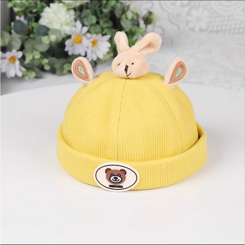 Mũ hiphop cho bé từ 0 đến 4 tuổi in hình hoạt hình thỏ con dễ thương siêu xinh NaHi ngochieu1111