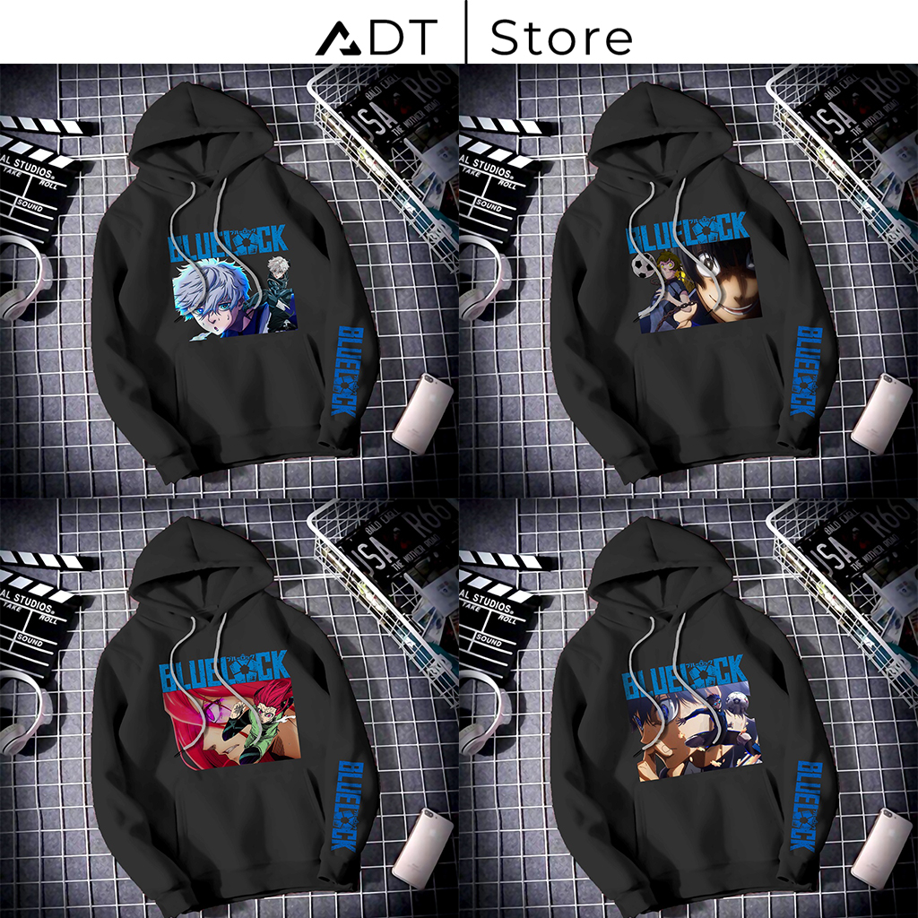 BST Mẫu Áo Hoodie  ADTStore x  Blue Lock : chigiri - isagi - nagi - bachira siêu HOT